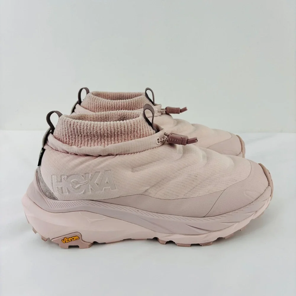 Hoka One Kaha 2 Frost Moc GTX Women's Sesame Waterproof Hiking Shoes Sz 8.5B